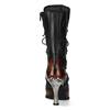 New Rock - M9591S4 Botte au genou - Noir/Orange Product image